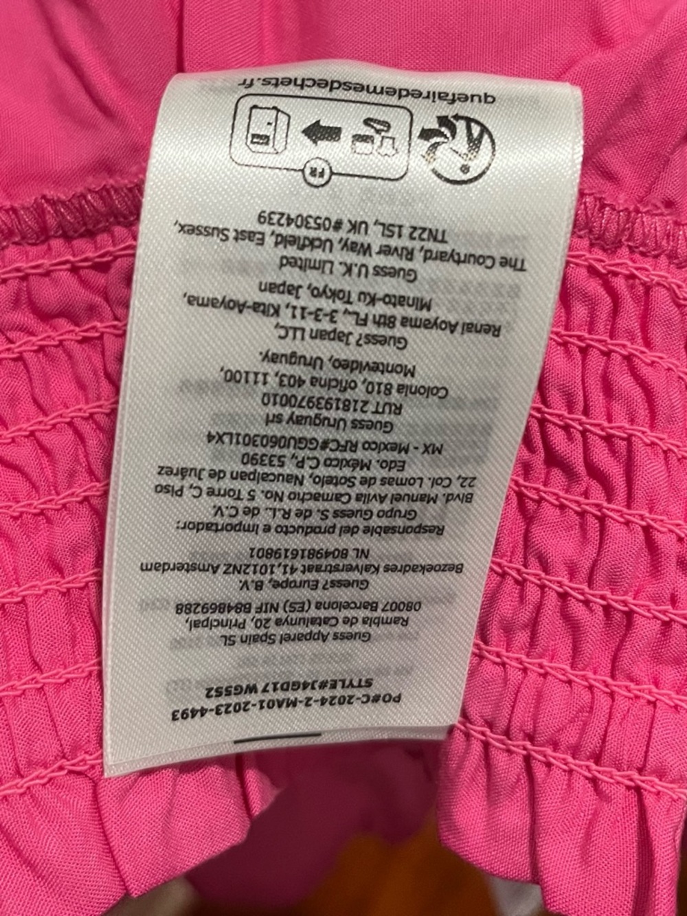 GUESS Hot Pink Ruffled Mini Skirt - Picture 8 of 8